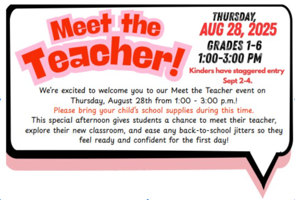 meet the teacher 2025